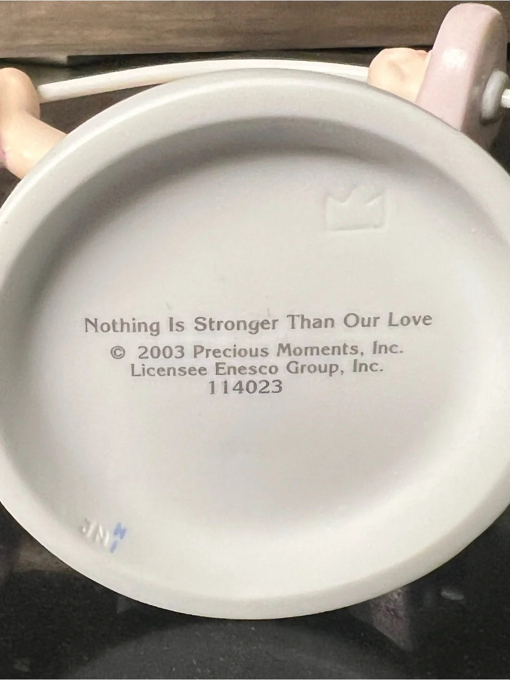 Vintage 2003 Precious Moments “Nothing Is Stronger Than Our Love” Figurine